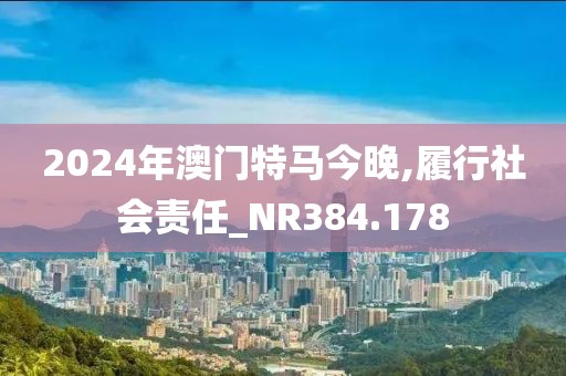 2024年澳门特马今晚,履行社会责任_NR384.178