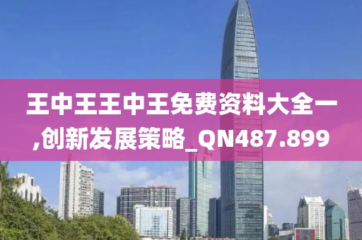 王中王王中王免费资料大全一,创新发展策略_QN487.899