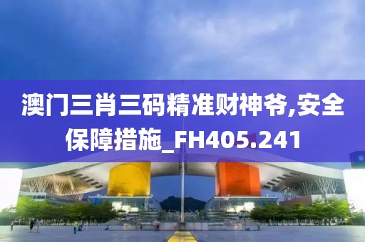 澳门三肖三码精准财神爷,安全保障措施_FH405.241