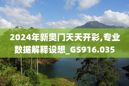 2024年新奥门天天开彩,专业数据解释设想_GS916.035