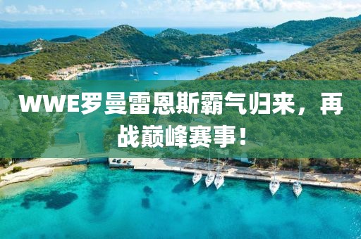 WWE罗曼雷恩斯霸气归来，再战巅峰赛事！