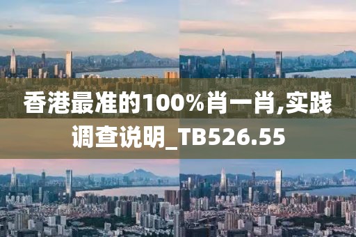 香港最准的100%肖一肖,实践调查说明_TB526.55