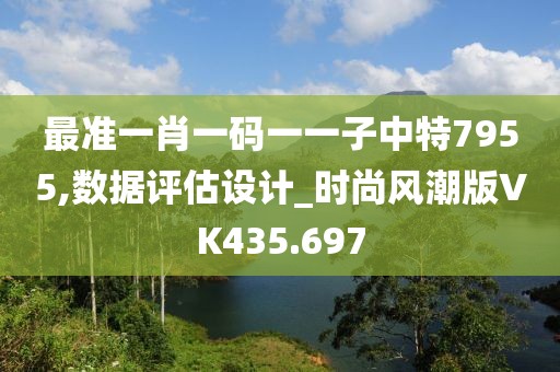 最准一肖一码一一子中特7955,数据评估设计_时尚风潮版VK435.697