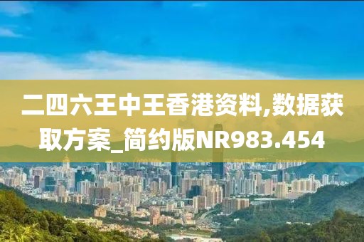 二四六王中王香港资料,数据获取方案_简约版NR983.454