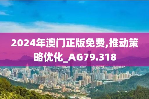 2024年澳门正版免费,推动策略优化_AG79.318