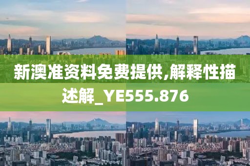 新澳准资料免费提供,解释性描述解_YE555.876
