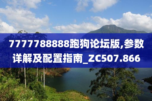7777788888跑狗论坛版,参数详解及配置指南_ZC507.866