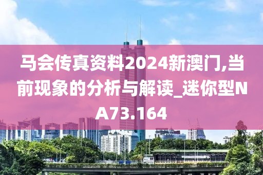 马会传真资料2024新澳门,当前现象的分析与解读_迷你型NA73.164
