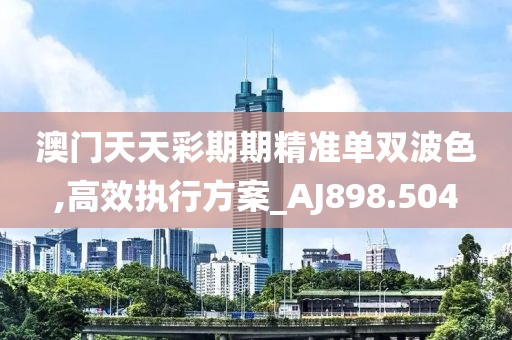 澳门天天彩期期精准单双波色,高效执行方案_AJ898.504