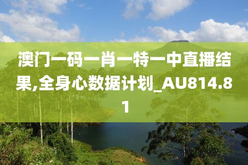 澳门一码一肖一特一中直播结果,全身心数据计划_AU814.81