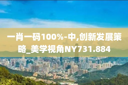 一肖一码100%-中,创新发展策略_美学视角NY731.884