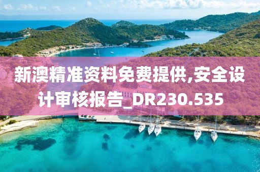 新澳精准资料免费提供,安全设计审核报告_DR230.535