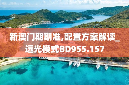 新澳门期期准,配置方案解读_远光模式BD955.157