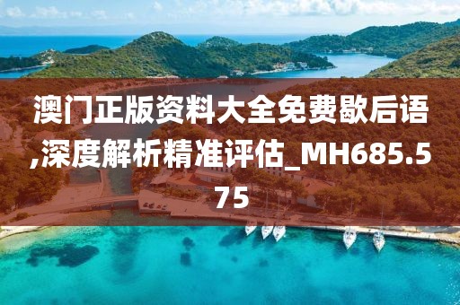 澳门正版资料大全免费歇后语,深度解析精准评估_MH685.575