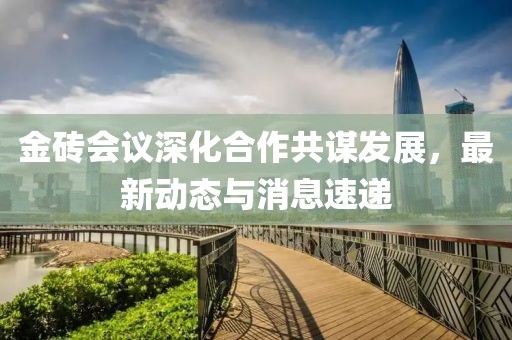 金砖会议深化合作共谋发展，最新动态与消息速递