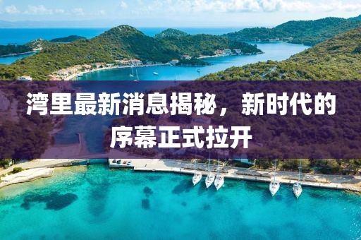 湾里最新消息揭秘，新时代的序幕正式拉开