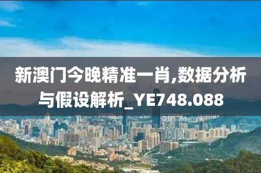 新澳门今晚精准一肖,数据分析与假设解析_YE748.088