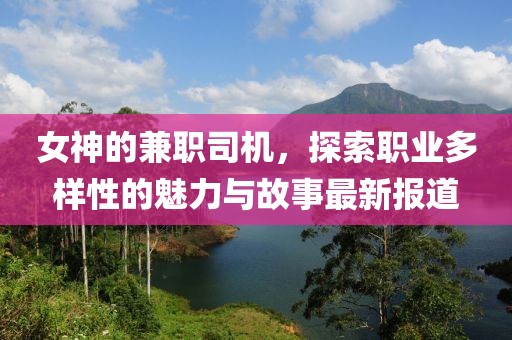 女神的兼职司机，探索职业多样性的魅力与故事最新报道
