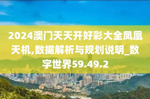 2024澳门天天开好彩大全凤凰天机,数据解析与规划说明_数字世界59.49.2