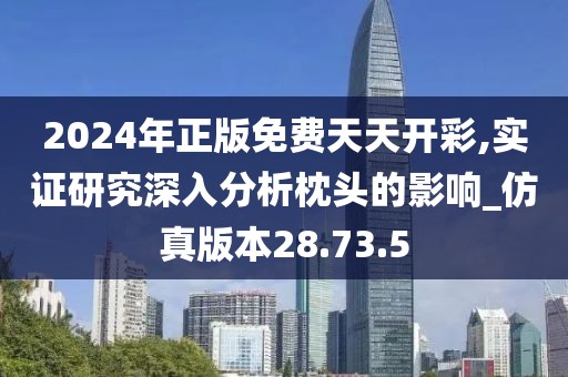 2024年正版免费天天开彩,实证研究深入分析枕头的影响_仿真版本28.73.5