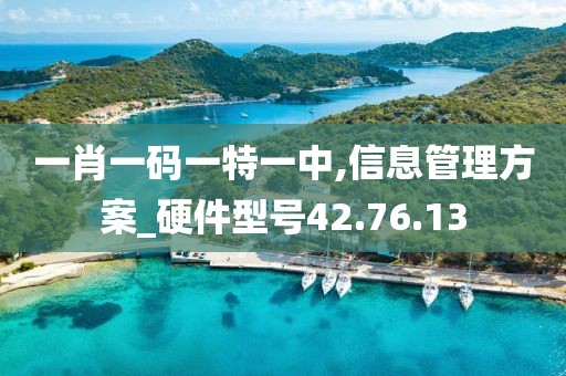 一肖一码一特一中,信息管理方案_硬件型号42.76.13
