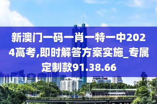 新澳门一码一肖一特一中2024高考,即时解答方案实施_专属定制款91.38.66