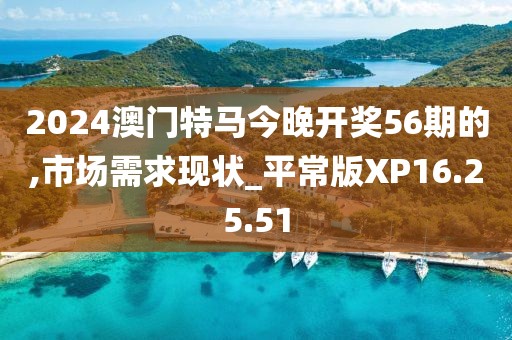 2024澳门特马今晚开奖56期的,市场需求现状_平常版XP16.25.51