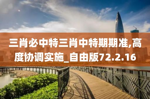 三肖必中特三肖中特期期准,高度协调实施_自由版72.2.16