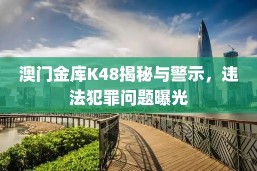 澳门金库K48揭秘与警示，违法犯罪问题曝光