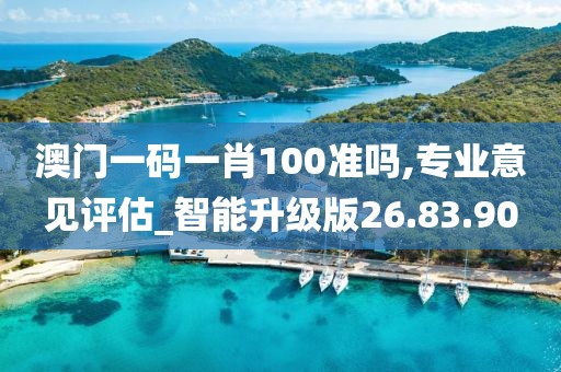 澳门一码一肖100准吗,专业意见评估_智能升级版26.83.90