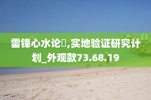 雷锋心水论枟,实地验证研究计划_外观款73.68.19