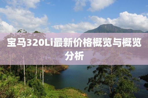 宝马320Li最新价格概览与概览分析