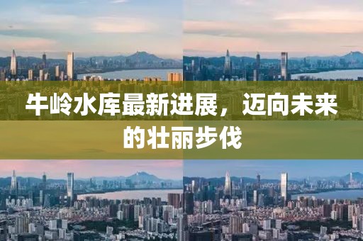 牛岭水库最新进展，迈向未来的壮丽步伐