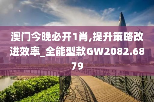 澳门今晚必开1肖,提升策略改进效率_全能型款GW2082.6879