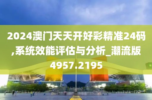 2024澳门天天开好彩精准24码,系统效能评估与分析_潮流版4957.2195