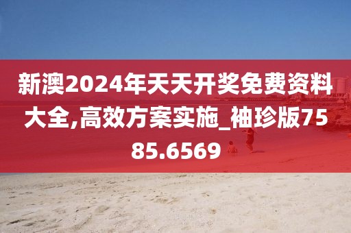 新澳2024年天天开奖免费资料大全,高效方案实施_袖珍版7585.6569