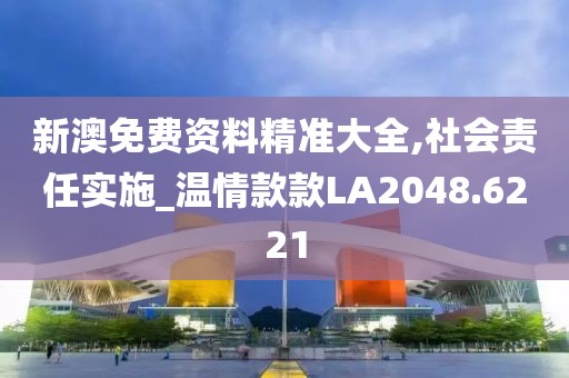 新澳免费资料精准大全,社会责任实施_温情款款LA2048.6221