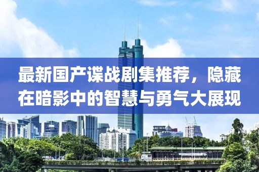 最新国产谍战剧集推荐，隐藏在暗影中的智慧与勇气大展现