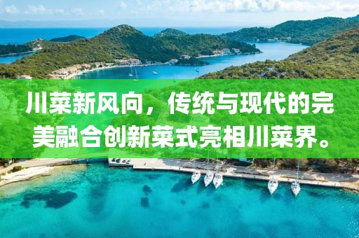 川菜新风向，传统与现代的完美融合创新菜式亮相川菜界。