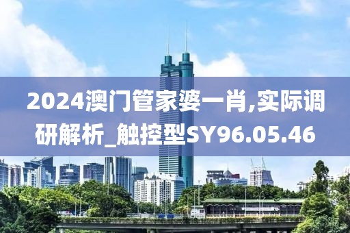 2024澳门管家婆一肖,实际调研解析_触控型SY96.05.46