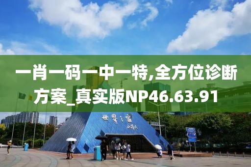 一肖一码一中一特,全方位诊断方案_真实版NP46.63.91