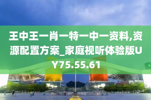 王中王一肖一特一中一资料,资源配置方案_家庭视听体验版UY75.55.61