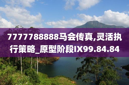 7777788888马会传真,灵活执行策略_原型阶段IX99.84.84