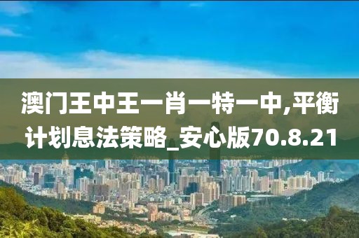 澳门王中王一肖一特一中,平衡计划息法策略_安心版70.8.21