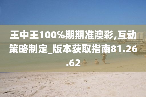 王中王100℅期期准澳彩,互动策略制定_版本获取指南81.26.62