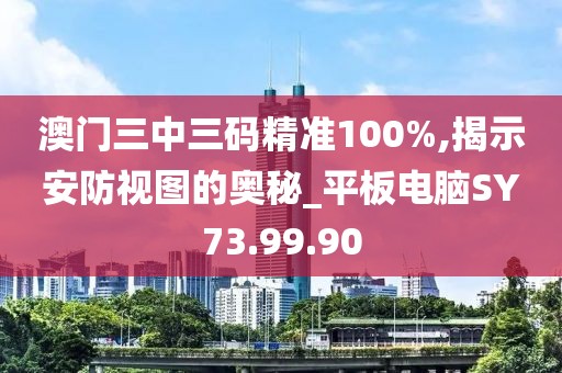 澳门三中三码精准100%,揭示安防视图的奥秘_平板电脑SY73.99.90