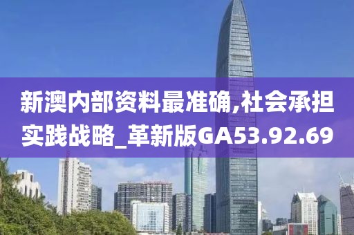 新澳内部资料最准确,社会承担实践战略_革新版GA53.92.69