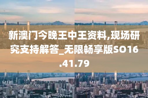 新澳门今晚王中王资料,现场研究支持解答_无限畅享版SO16.41.79