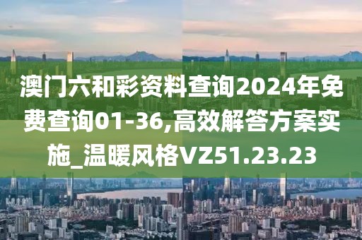 澳门六和彩资料查询2024年免费查询01-36,高效解答方案实施_温暖风格VZ51.23.23