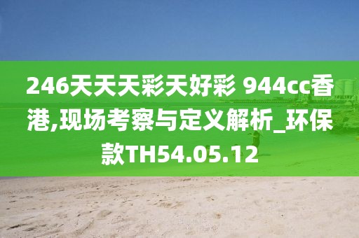 246天天天彩天好彩 944cc香港,现场考察与定义解析_环保款TH54.05.12